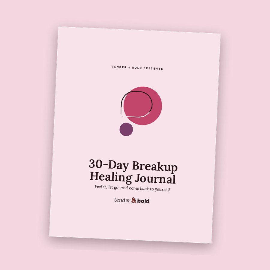 30-Day Breakup Healing Journal cover