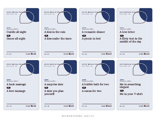 Inside page preview of Spicy Date Night